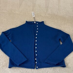 Alex Mill Royal Blue Knit Cardigan